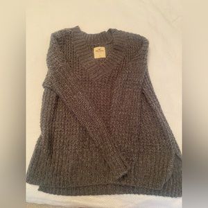 Gray Hollister sweater